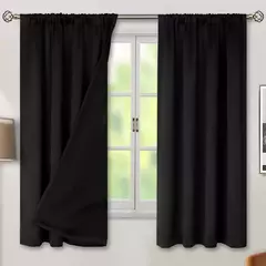 Modernas cortinas de porta impermeáveis e isoladas, 100% Alto Sombreamento, Interior e Exterior, 1 Pc, 2 Pcs - loja online