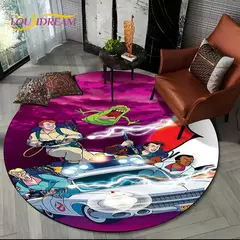 Cartoon G-Ghostbusters filme tapete de área redonda, tapete tapete círculo par - loja online