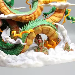 Dragon ball anime figura 22cm shenron figuras goku e shenron estatueta estátua de pvc modelo boneca coleção ornamento crianças brinquedos presentes - comprar online