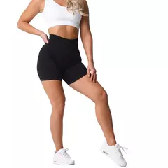 NVGTN Spandex Sólida Sem Costura Shorts Mulheres Soft Workout Calças Justas Fitness Yoga Calças Gym Wear - comprar online