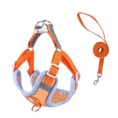 Conjunto de coleira para cães, coleira reflexiva ajustável, coleira para cães pequenos e médios, acessórios para cachorros, buldogue francês - comprar online