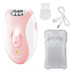 Kemei-Depiladora Elétrica Recarregável para Mulheres, 4in 1, Depilação Facial do Corpo, Aparador de Biquíni para Pernas, axilas - comprar online