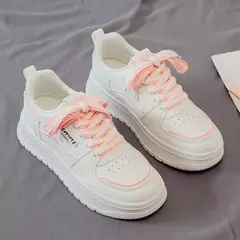 Sapatilhas de plataforma vulcanizada para mulheres, tênis de corrida, caminhada, sapatilhas chunky, casual, branco, designer, tênis - Wolf Magazine