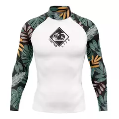 Camisas de surf rashguard roupa de banho dos homens uv proteção solar camisa manga longa surf praia roupas mergulho vestuário ropa surf hombre - Wolf Magazine