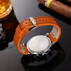 Imagem do Curren-Relógio Quartz Masculino, Relógios de Fábrica, Moda de Luxo, Relógio de pulso casual, Data Watch