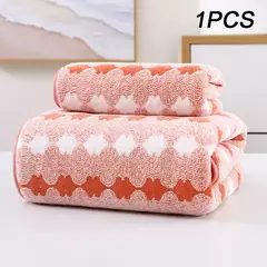 Toalha de cara coral listrada engroçada macia do velo, toalha de banheiro do microfiber, água-absorvente, não fácil de verter