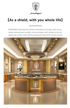 POEDAGAR-Relógio Quartz de Luxo Masculino, Impermeável, Luminoso, Aço Inoxidável, Cronógrafo, Relógio, Esportes, Homem - loja online