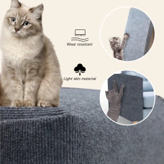 Gato coçar esteira aparável auto-adesivo tapete sofá proteção patas afiar gatos diy scratch esteira móveis proteção tapete - comprar online