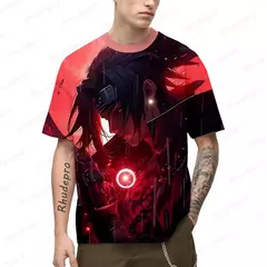 Naruto Anime T-shirt extragrande masculino, Roupas Y2K, Manga curta, Streetwear Hip Hop, Camisas Essentials, Roupas de tendência, Novo, 2024 - comprar online