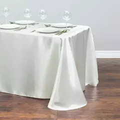 Monocromática Toalha De Mesa De Cetim, Cobertura De Mesa, Toalha De Mesa, Sobreposição, Aniversário, Casamento, Banquete, Restaurante, Festival, Fornecimento De Festa