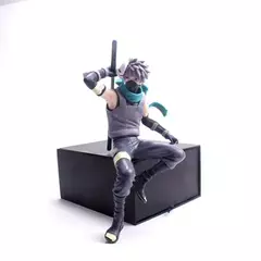 19cm quente dos desenhos animados naruto anime figura hatake kakashi figura de ação escuro ninja kakashi estatueta pvc coleção modelo boneca brinquedos - comprar online