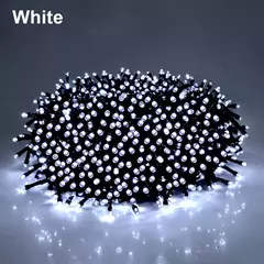 Impermeável LED Christmas Lights, Fairy Garland String Light, Jardim ao ar livre, Casa, Decoração de Festa de Ano Novo, Feriado, 50m, 100m, 24V na internet