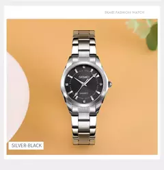 Skmei-relógio de quartzo de luxo feminino, movimento japão, simples, fashion, feminino, 1620 na internet
