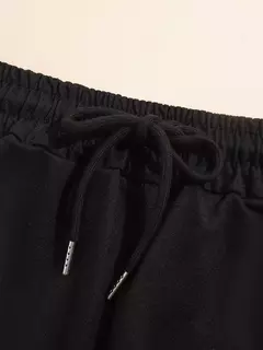 Calça picante feminina com 2 peças do alfabeto, shorts casuais de cintura para ioga fitness, verão e primavera, moda feminina - loja online