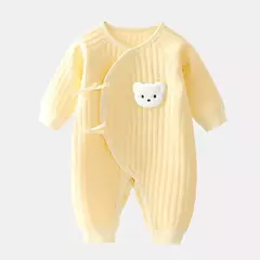 Bodysuit de algodão grosso recém-nascido, roupas Onesie, meninos e meninas, 0-6M, roupas de primavera e outono - loja online