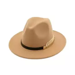 Grande feltro Trilby Fedora para mulheres, chapéu de aba larga para senhoras, boné jazz, gangster vintage na internet