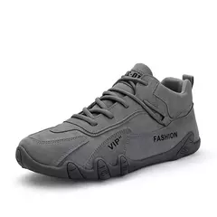 Imagem do Esportes ao ar livre dos homens caminhadas sapatos quatro temporada novo anti deslizamento conforto sapatos de trabalho moda juventude casual sapatos na moda tênis masculinos