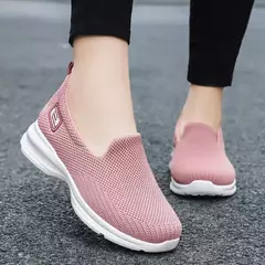 Sapatos confortáveis para mulheres, sapatilhas de balé, sapatilhas para meias, tênis casual, sapatos femininos, primavera - comprar online