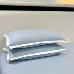 Estilo simples conjuntos de cama ?????????? ????? lavado escovado Duvet Cover com fronha lençóis de luxo conjunto cama rainha/king size - loja online