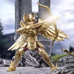 Original saint seiya animação brinquedos periféricos galáxia versão pano de ouro aiolos shura ikki shun modelo móvel figura coleção - comprar online