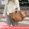 Bolsa de ombro elegante de grande capacidade para mulheres, Bolsa de lazer de couro PU