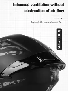 DOT Uchoose Capacetes aprovados Crash Moto Equipamento de proteção Homens Mulheres Flip Up Capacete Motocicleta Viseira Duplo Sol - Wolf Magazine