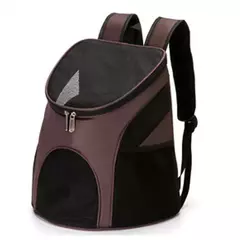Portátil dobrável pet malha transportadora cão mochila respirável saco cão gato grande capacidade ao ar livre viagem transportadora dupla bolsa de ombro - comprar online