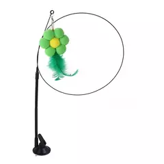 Brinquedos de gato simulação pássaro interativo otário pena pássaro com sino gato vara brinquedo para gatinho jogando teaser varinha brinquedo gato suprimentos