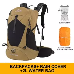 Mochila impermeável de montanhismo para homens e mulheres, Bolsa de esportes ao