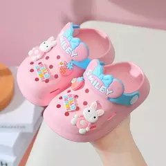 Sandálias de bebê para menina e menino, Chinelos dos desenhos animados para criança, Jardim mulas para bebê - comprar online