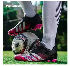 Sapatos de futebol Artificial Grass Tf para homens e mulheres, Long Spikes, Sapatos de treinamento para adolescentes, estudantes, calçado de futebol na internet