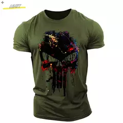 Camiseta masculina de metal rock banda estampada, blusa esportiva feminina hip-hop com gola O, moda casual, fã de música, 3D, plus size, S, 5XL, 2020 - loja online