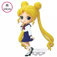 Em estoque original banpresto q posket marinheiro lua cosmos marinheiro lua princesa serenidade rosto frontal figura anime modelo genuíno