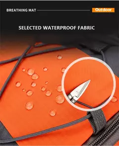 Impermeável caminhadas mochila, leve caminhadas ao ar livre saco, grande capaci