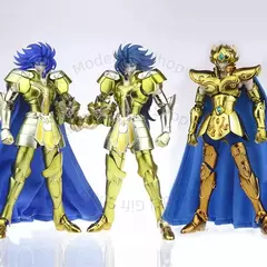 Em Stcok JM.MST Saint Seiya Mito Pano Leo/Leão Aiolia Gemini Saga Kanon Plus 3.0/Coroa Ouro Cavaleiros do Zodíaco Figura de ação - comprar online