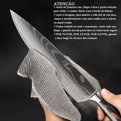 XITUO-Laser Damasco Padrão Facas de Cozinha Set, Faca Chef, Ultra-Sharp, Santoku, Cutelo, Corte, Utilidade, Fruta, 1-10pcs - comprar online