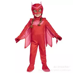Cosplay pijama azul meninos meninas anime herói traje com máscara cosplay vestir terno traje de halloween festa de aniversário presente - comprar online