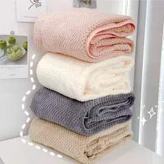 Toalha De Banho De Secagem Rápida De Microfibra, Macio e Leve, Super Absorvente, Velo Coral, Toalhas De Chuveiro De Luxo - Wolf Magazine