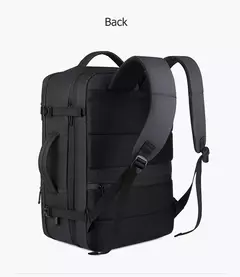 Mochilas expansíveis impermeáveis com porta de carregamento USB, Business National Flag Travel Bag, 17 "Laptop Bag, 40L - loja online
