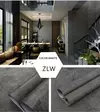 Papel de parede impermeável auto-adesivo, Adesivos de parede, Industrial, Cimento, Cinza, Loja de roupa, Sala Decoração, Vinil