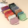 Royal Bagger-carteira curta para mulheres, couro genuíno de vaca, bolsa de embreagem fofa, porta-moedas com zíper, porta-cartão com chaveiro, na moda