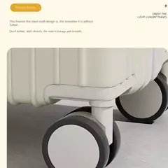 Caixa para bagagem de grande capacidade, roda universal, estojo com senha, mala de viagem, unissexo, novo, 20 ", embarque ABS na internet