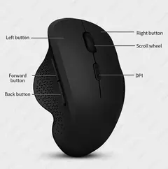 Dual Mode Mouse de Computador Sem Fio, 1600 DPI, Recarregável, Ergonômico, Bluetooth, Laptop, Notebook, iPad, Tablet, Mac, Chromebook - loja online