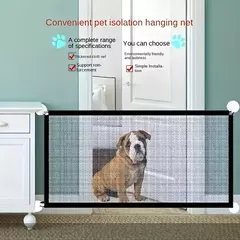 Pet Isolamento Guardrail, Cat Isolation Net Fence, Barreira Interior, Proteção de Segurança, Sem Perfuração, Frango e Pato
