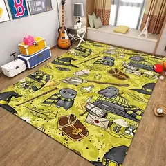 Tapete Padrão De Chapéu De Mágico De Harry Tapete, Capacho Criativo, Decoração De Casa, Filmes de magia, Sala De Estar, Tapete Do Banheiro, Quarto - Wolf Magazine