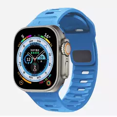 Pulseira de Silicone Macia para Pulseira Relógio Apple, Pulseira Ultra Esportiva, Pulseira iWatch Series 8, 7, 6, 5, 49mm, 44mm, 45mm, 42mm, 41mm, 42 milímetros, 38 milímetros - comprar online