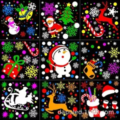 Projetor Laser LED Snowflake, impermeável Girando Luzes Do Palco, Decoração De Natal, 16 Padrões - comprar online
