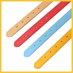 Coleira de couro para cachorro, cor sólida, ajustável, gato, filhote de cachorro, alça de pescoço, adequada para cães médios e pequenos, suprimentos para animais de estimação