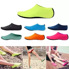 Sapatilhas antiderrapantes para água unissex, meias de mergulho, sandália de praia aquática de verão, sapato plano, chinelo marítimo para homens e mulheres na internet