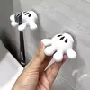 Suporte de escova de dentes multifuncional, mickey, palma, fofo, ventosa, para toalha de banheiro, enrolador de cabo de dados